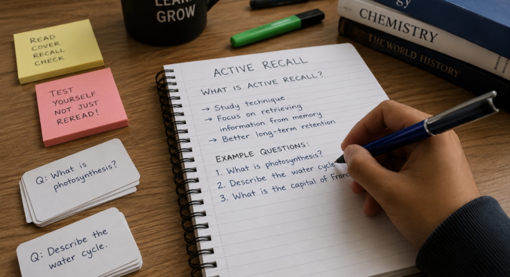 Active Recall: A Simple Way to Remember What You Learn